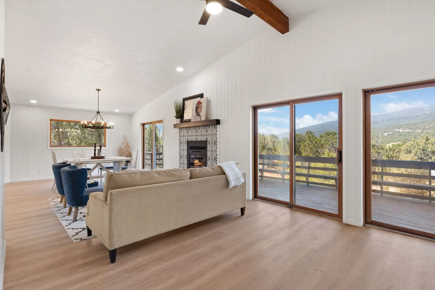 East Mountains neighborhood near Albuquerque — Pines, privacy, and mountain air just over the Sandia crest.